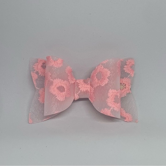 Handmade Faux Leather Hairbows - Picture 1 of 16